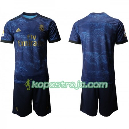 Billiga Fotbollströjor Real Madrid Barn Borta tröja 2019/20 Kortärmad